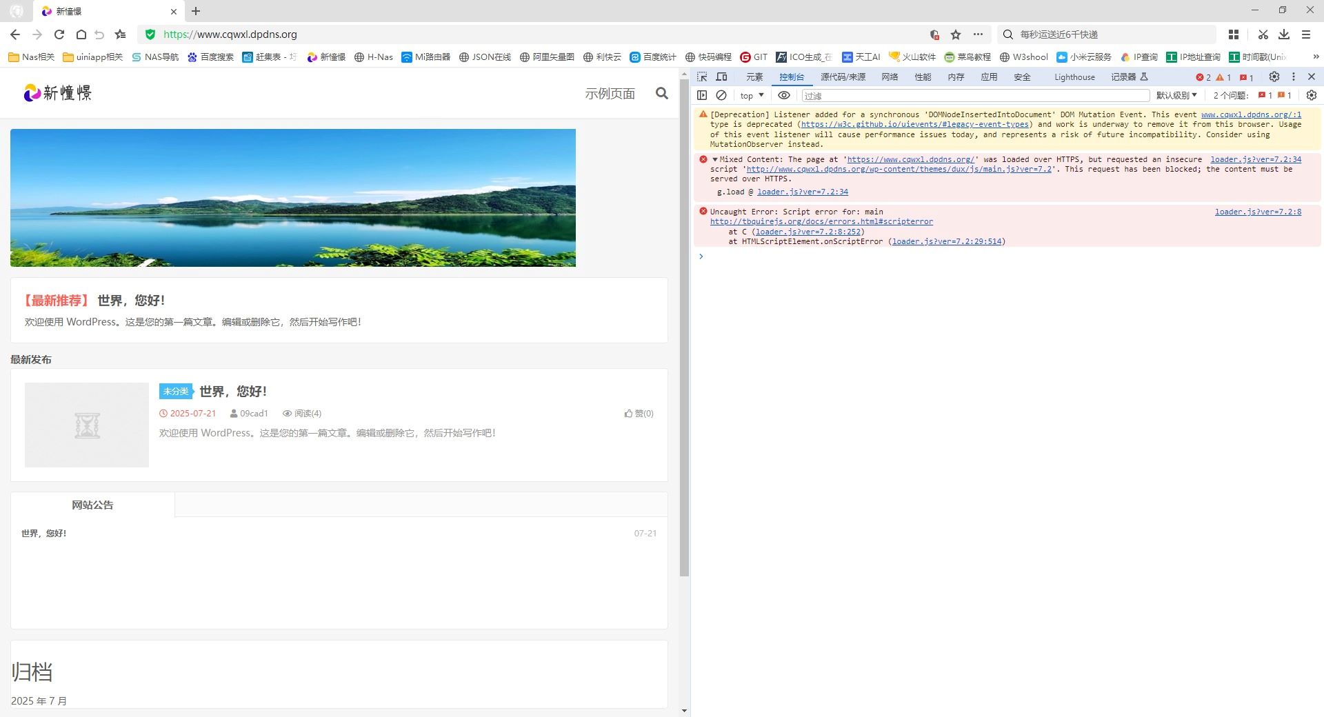 Cloudflare Tunnels内网穿透,出现图片无法加载、页面功能受损解决方案-新憧憬